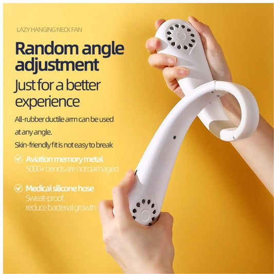 Portable Neck Fan – Hands-Free Wearable Bladeless Fan