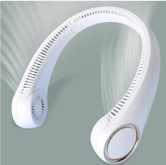 Portable Neck Fan – Hands-Free Wearable Bladeless Fan